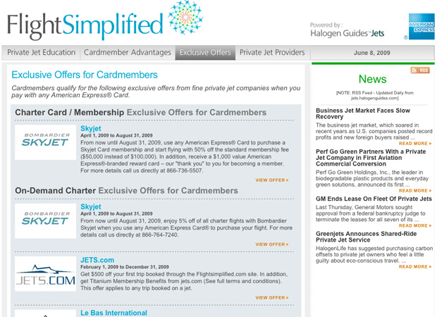 Flight Simplified for American Express - Screenshot 5