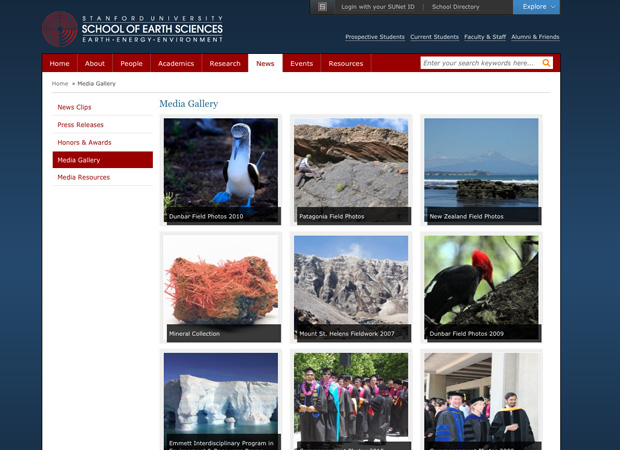 Stanford School of Earth Sciences - Screenshot 5
