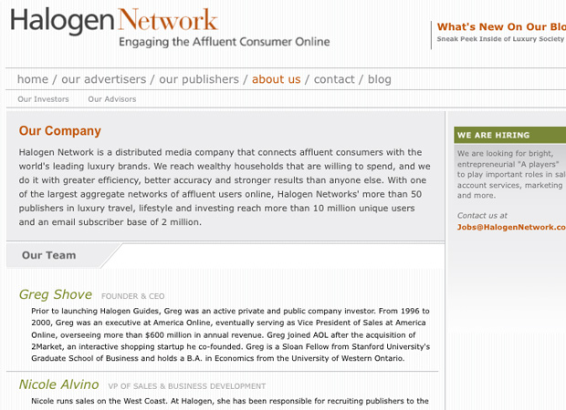 Halogen Network - Screenshot 5