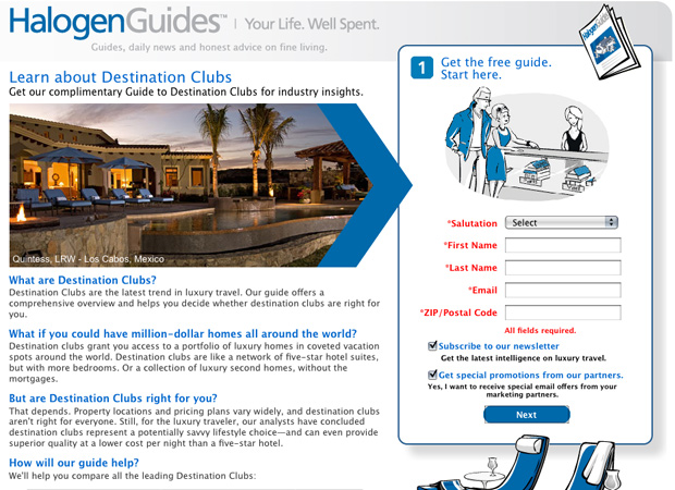 Halogen Network Lead Generation System - Screenshot 2