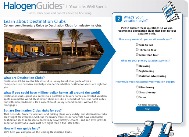 Halogen Network Lead Generation System - Screenshot 3