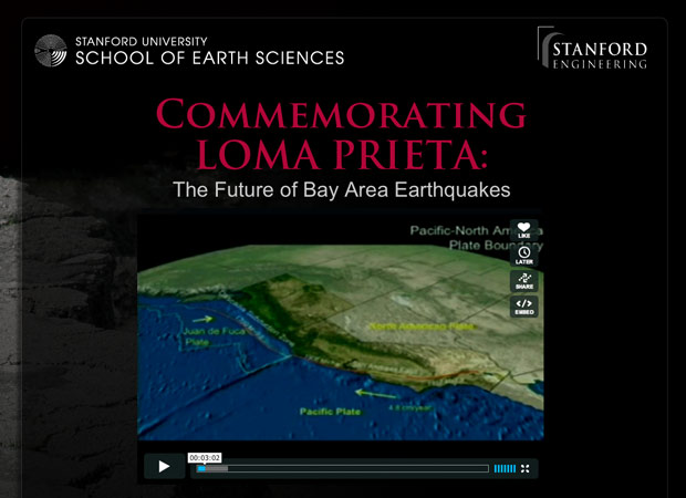 Stanford Commemorating Loma Prieta Earthquake - Screenshot 2