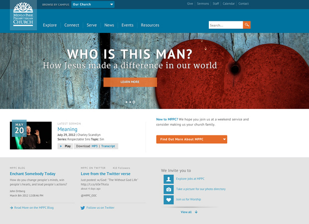 Menlo Park Presbyterian Church - Screenshot 1