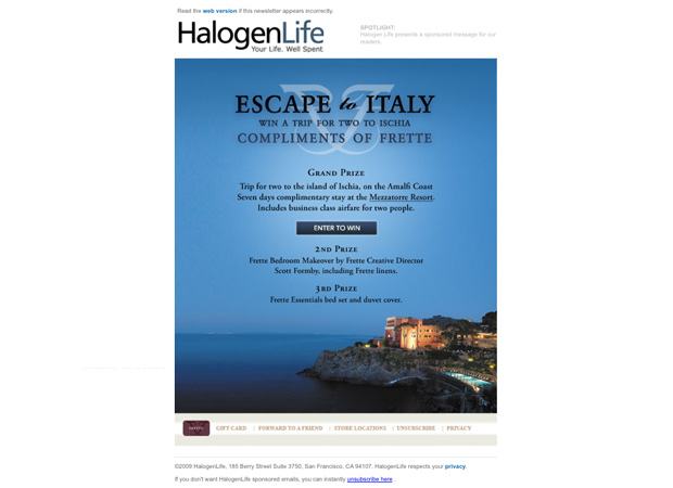 Halogen Network Email Marketing - Screenshot 2