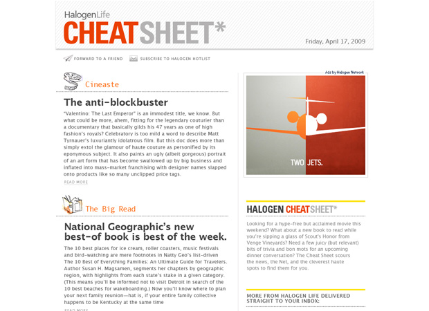 Halogen Network Email Marketing - Screenshot 3