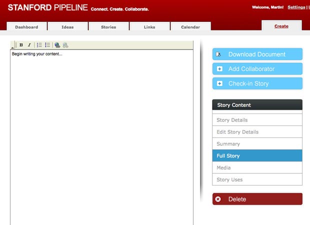 Stanford Story Pipeline - Screenshot 5