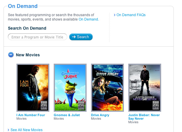 Time Warner Cable, MyServices - Screenshot 3